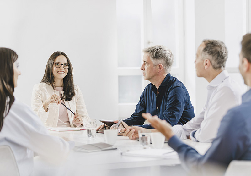 Executive portrait — financial services firm Munich by ESS2 Studios