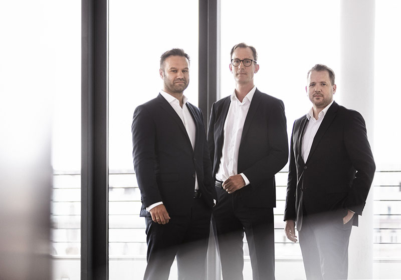Law firm portrait photography Munich and Hamburg — leadership team headshots and video portraits by ESS2 Studios